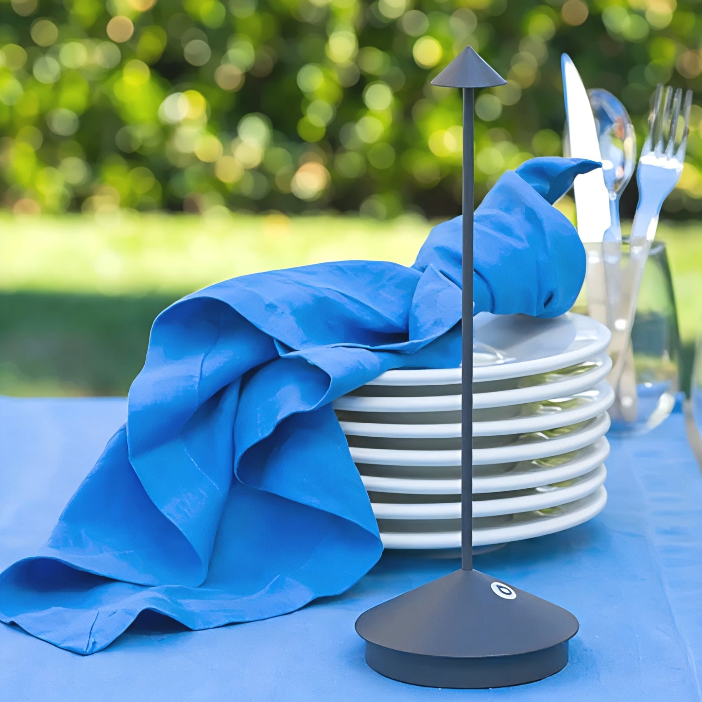 Lampe de Table LED Aluminium Rechargeable Sans Fil