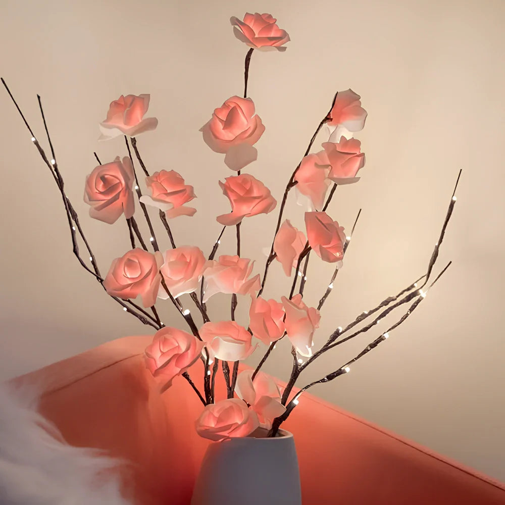 Lampe de Table Branches Artificielles LED
