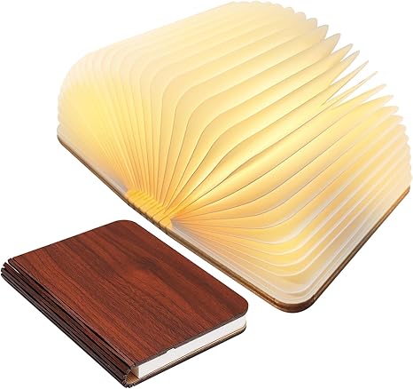 Lampe Livre Bois Pliable LED