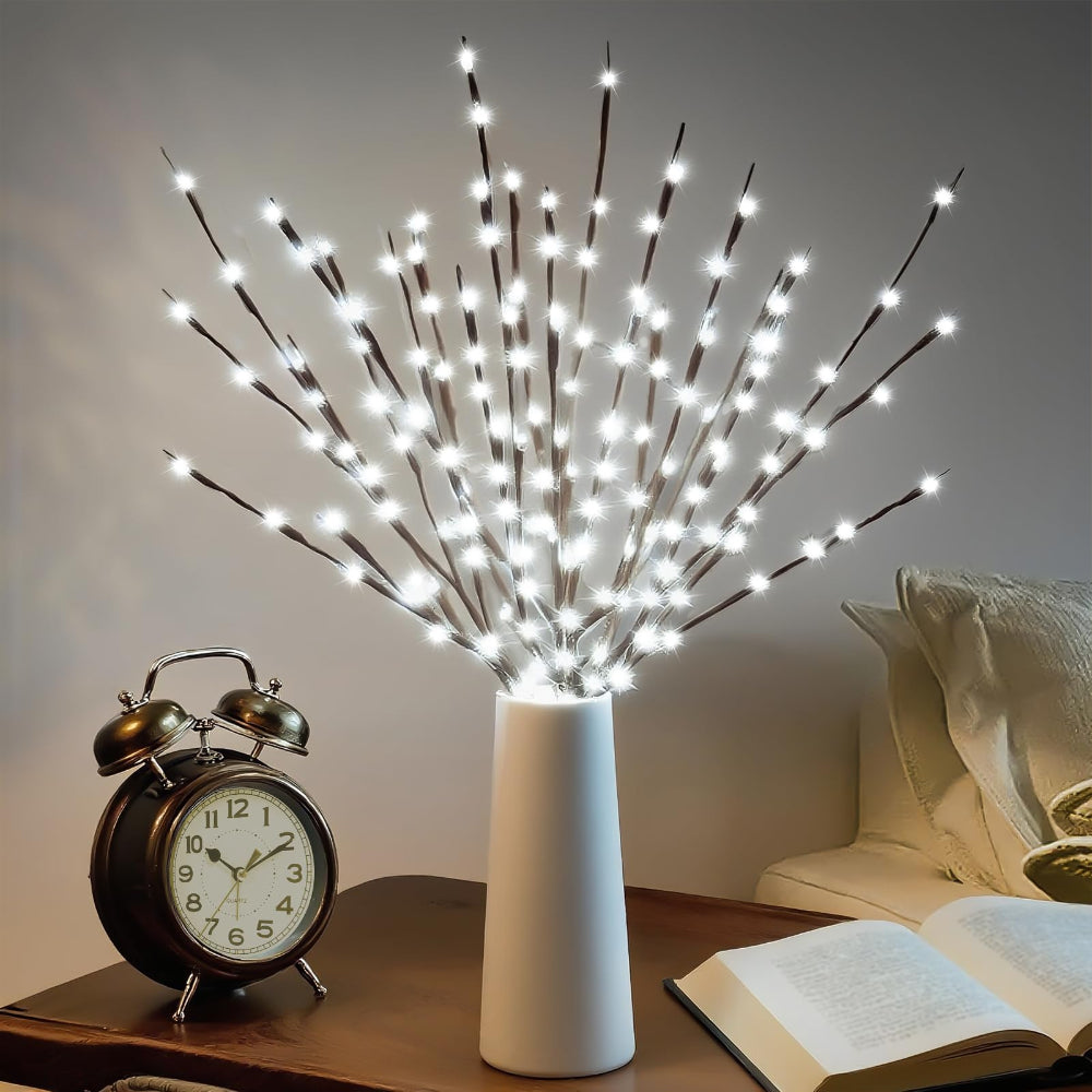 Décorations de Noël – Lampe de Branches LED Intérieure Lumière Féérique