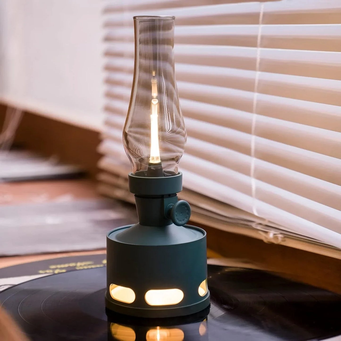 Lampe de Table LED Style Lanterne Rétro Rechargeable