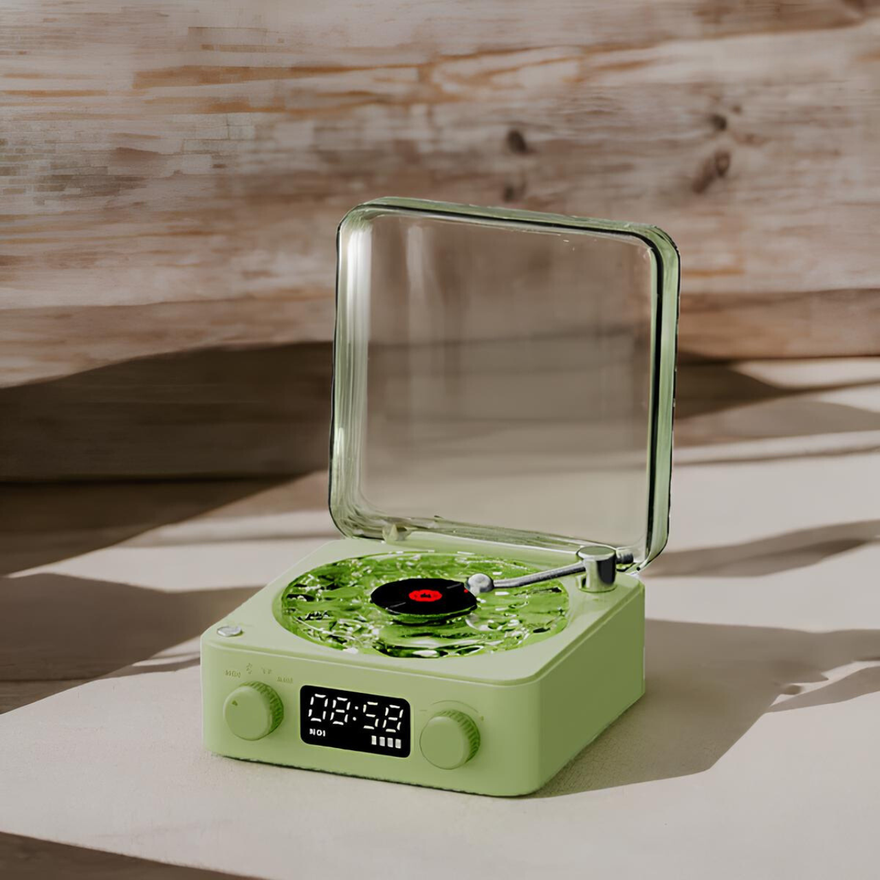 Lampe de Table LED Style Vinyle Rétro