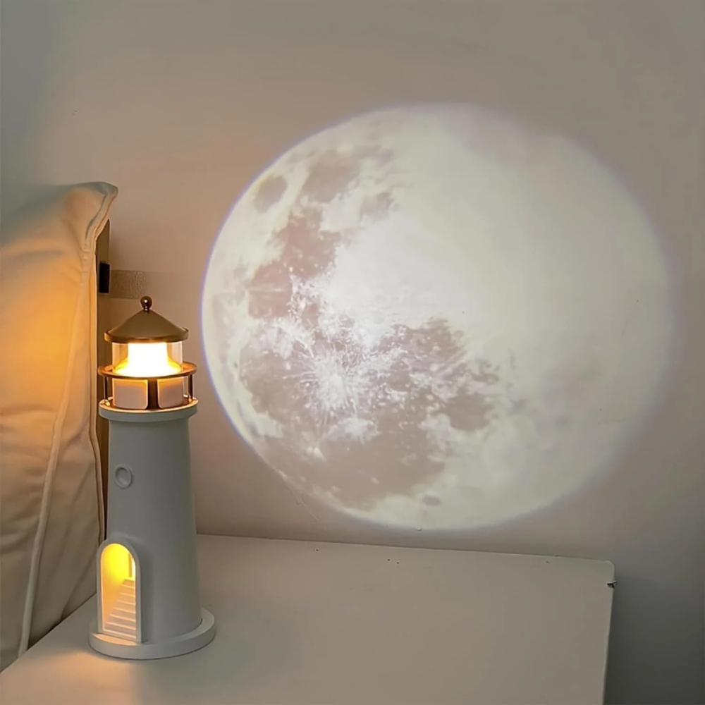 Lampe Lune – Veilleuse Phare pour Décoration de Chambre