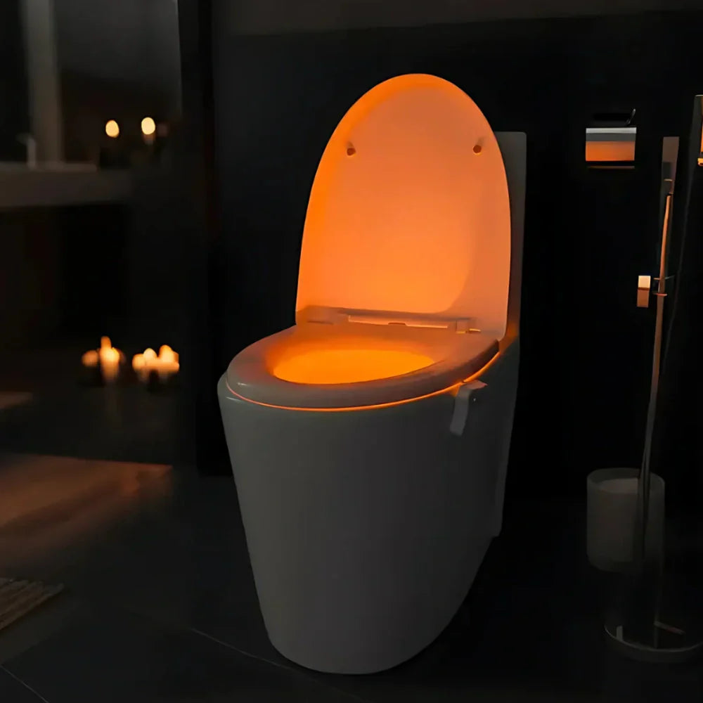 Veilleuse LED pour Toilettes – Capteur au Sol