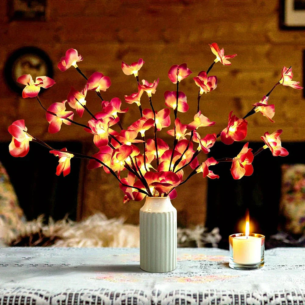 Lampe de Table Branches Artificielles LED