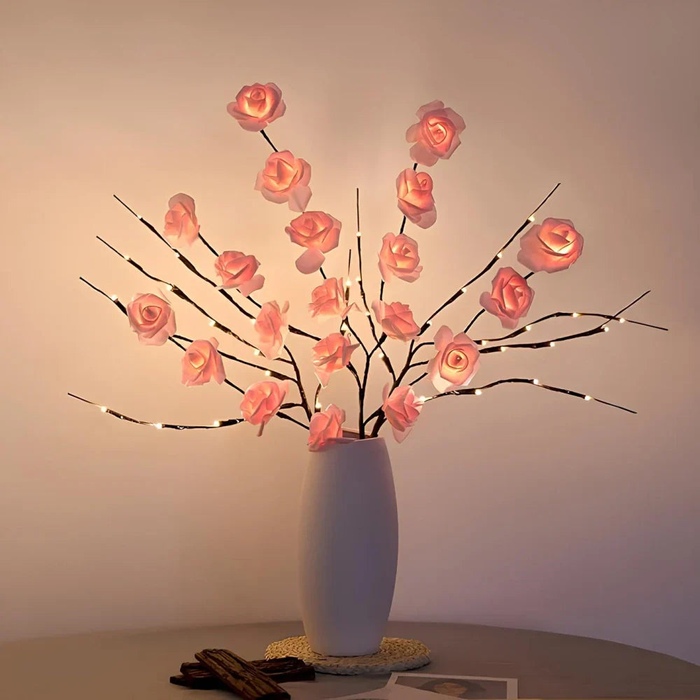 Lampe de Table Branches Artificielles LED