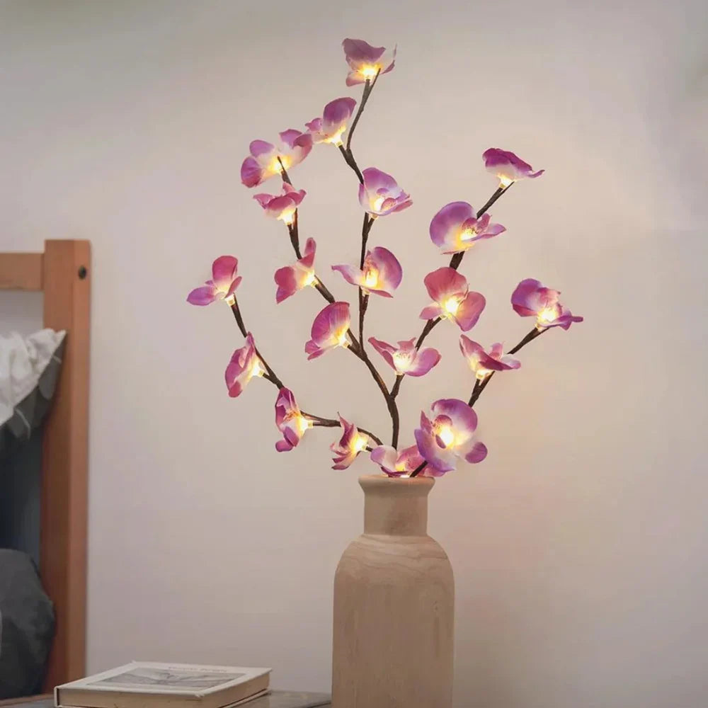 Lampe de Table Branches Artificielles LED