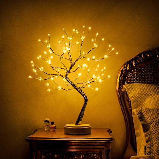 Lampe de Table LED Arbre Lumineux