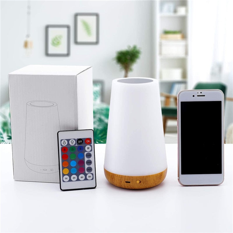 Lampe de Chevet LED à Commande Tactile