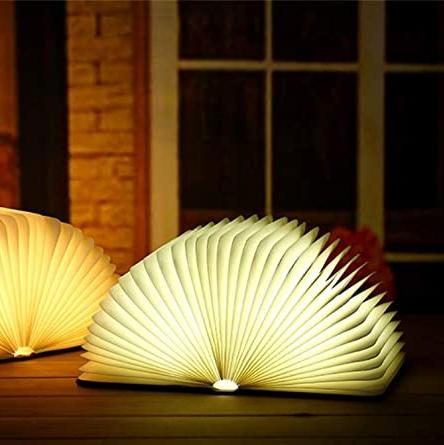 Lampe Livre Bois Pliable LED
