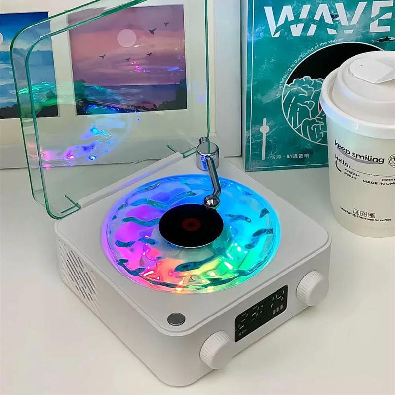 Lampe de Table LED Style Vinyle Rétro