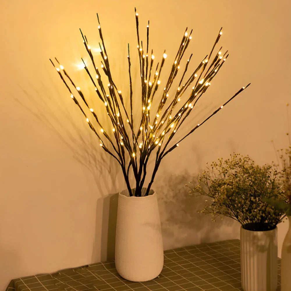 Lampe de Table Branches Artificielles LED
