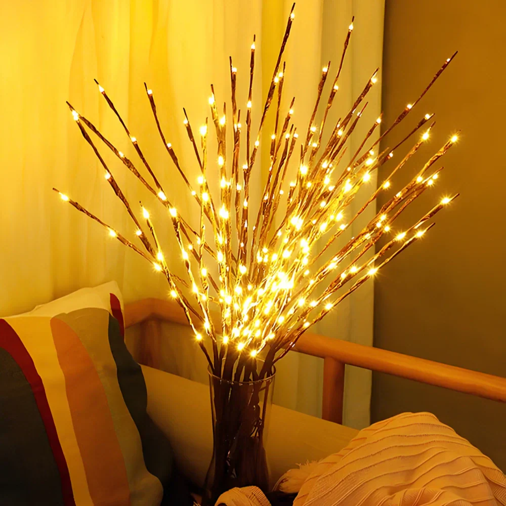 Lampe de Table Branches Artificielles LED