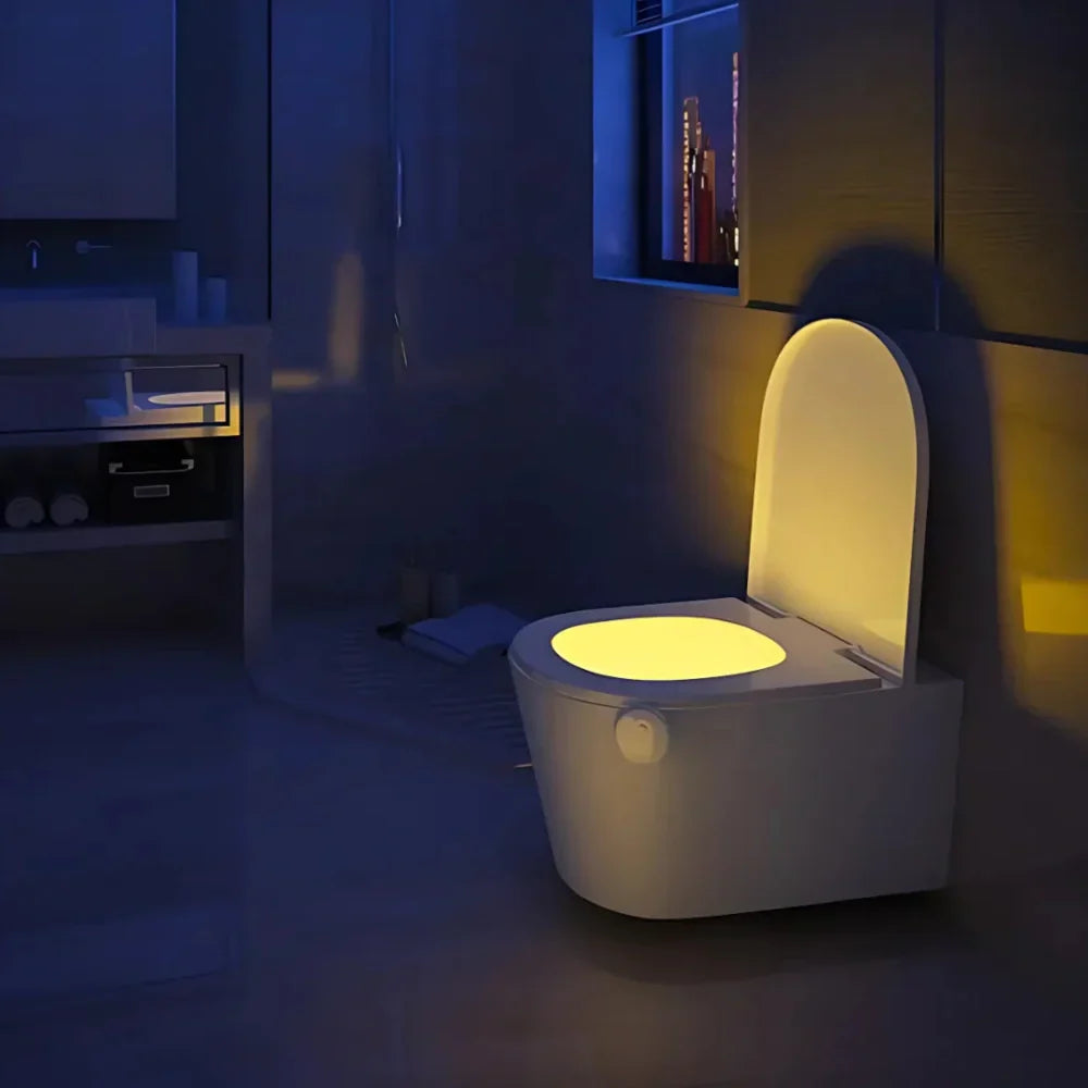 Veilleuse LED pour Toilettes – Capteur au Sol