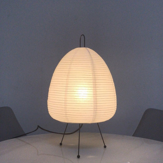 Lampe de Table Moderne – Éclairage Doux en Papier Japonais