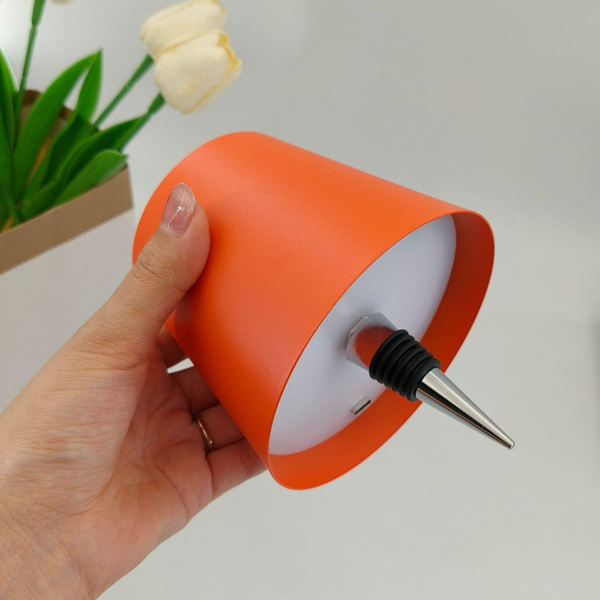 Lampe de Table Métal pour Bouteille