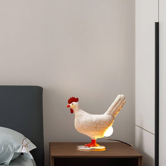 Lampe de Table Animale Résine LED – Veilleuse